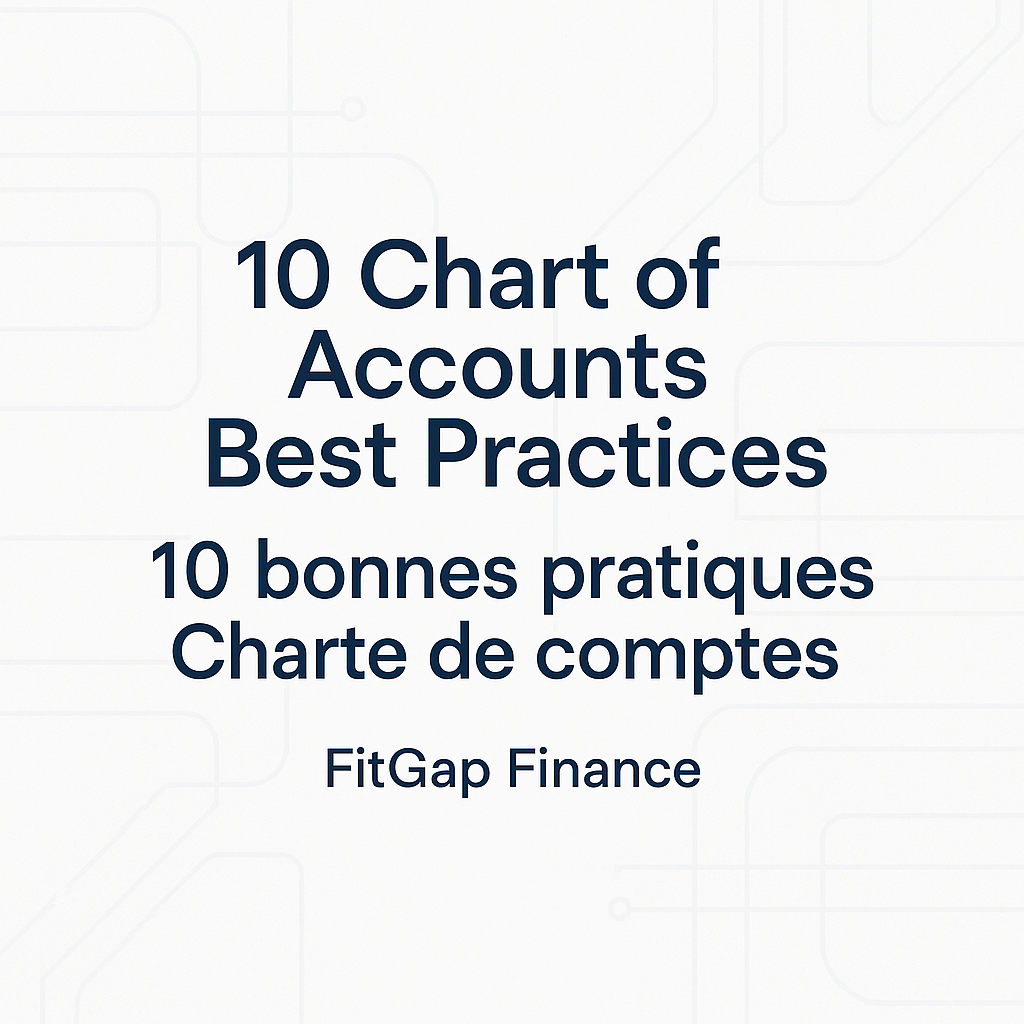 10 Chart of Accounts Best Practices for ERP Success