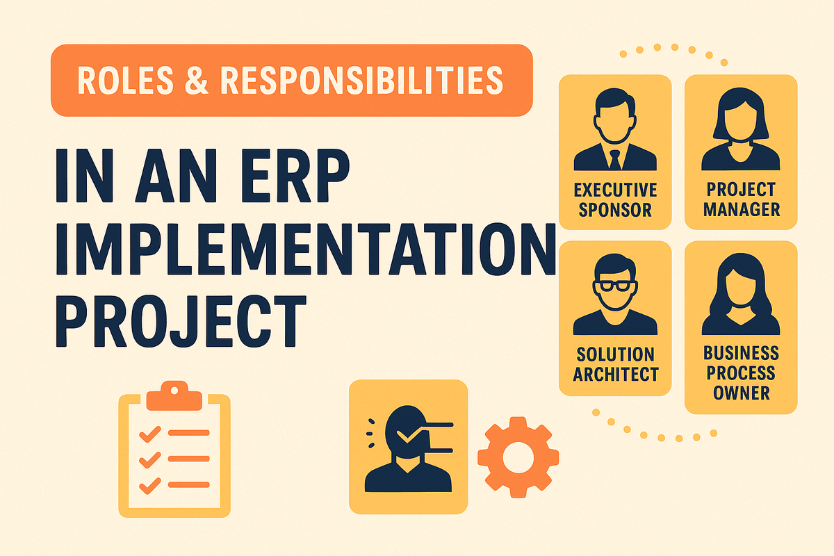 Roles & Responsibilities in an ERP Implementation Project